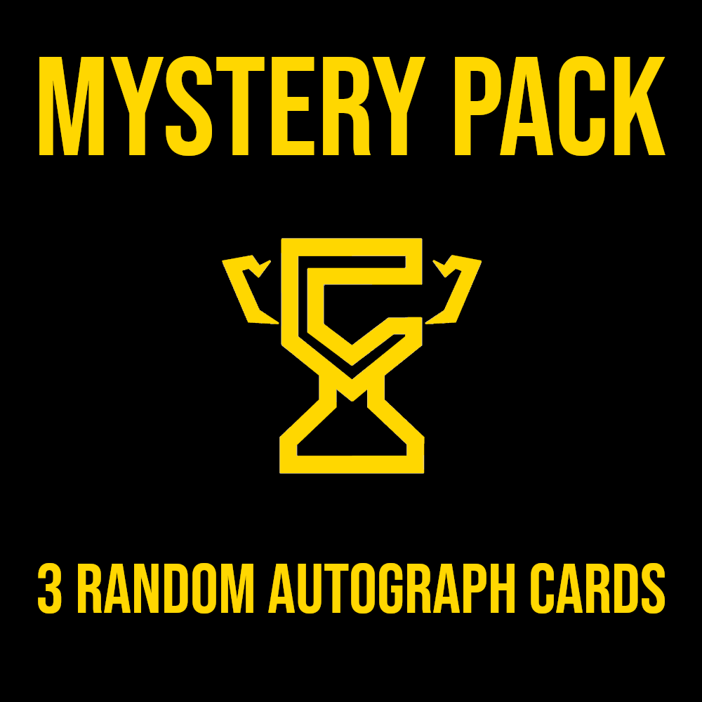 Champletes 3 random autograph cards mystery pack.