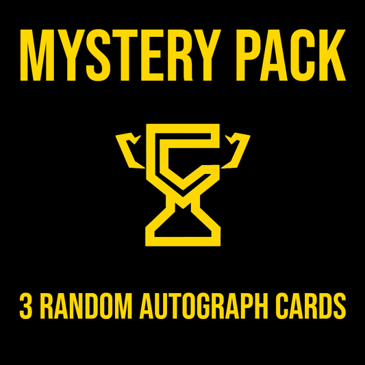 Champletes 3 random autograph cards mystery pack.