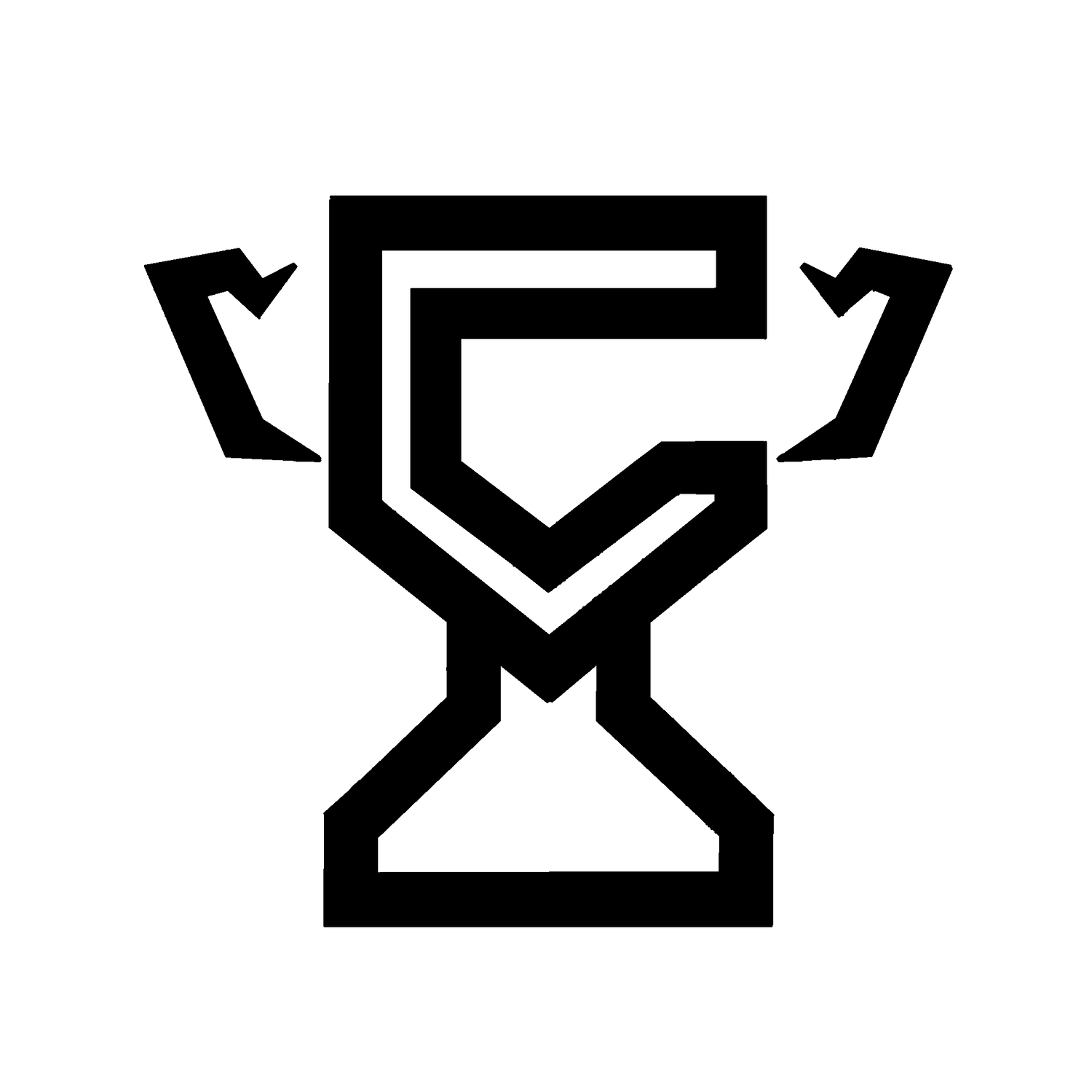 Black Champletes logo.